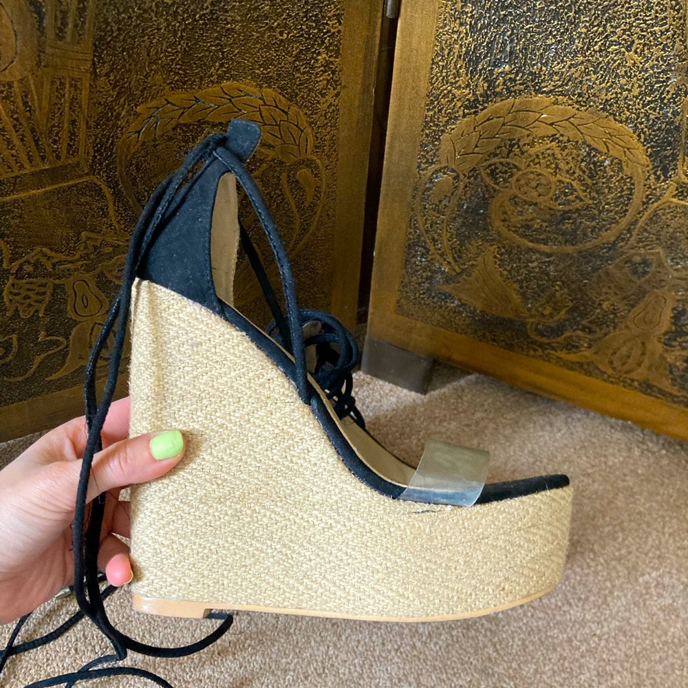 EGO Super high heeled wedges from EGO, UK. Only worn a couple times.